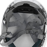 ▶ Casco de Ventilación ABS Blanco Casco de Trabajo con Tapa Protectora Ventilada para Ingeniería de Obras Construcción de Ferrocarriles