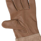 ▶ Guantes Jardinería AmazonBasics Leather Gardening Gloves with Forearm Protection, Brown, XL