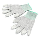 ▶ Guantes de trabajo antiestáticos y antideslizantes para computadora, talla L