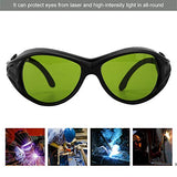 ▶ Gafas de Seguridad Antiniebla, Gafas Protectoras de Láser de Iluminación Gafas de Protección de Luz de Seguridad (OD5 200nm-2000nm)