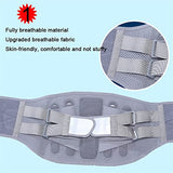 WYCSAD Soporte Lumbar Cinturón de protección de Cintura Hernia de Disco Tratamiento de tensión Muscular Hombres Mujeres Protección de Cintura Soporte de Columna ortopédica (Tamaño : XL/X-Large) (