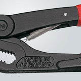 ▶ KNIPEX Cobra...Matic Tenaza para Bombas de Agua Atramentado Recubiertos de Plástico Antideslizante, 250 mm, color gris