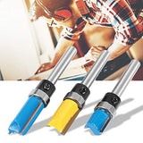 ▶ 3 Unids 1/4 Pulgadas De CarpinteríA Fresa Fresa Cojinete Buje Trim Router Bit Set Edge Edge Slotting Router