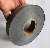 Cinta Reflectante Gris Plata de Alta Visibilidad 100m Ancho 2.5cm 1" Cinta de Seguridad Reflectiva de Tela Uniformes Chalecos de Seguridad Reflejante Advertencia de Cosido Ajuste de Seguridad