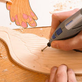 ▶ DREMEL - Fresa de Alta Velocidad 7/32 Pulgadas, 2 Piezas