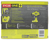 ▶ RYOBI Inflador de energía portátil para neumáticos [nuevo medidor digital] [18 voltios] [sin cable] [ONE+ sistema de batería] [P737D] (batería no incluida, herramienta eléctrica)