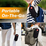 ▶  Estuche de transporte médico aislado, bolsa organizadora de medicamentos de viaje Bolsa médica de emergencia con capacidad para 2 EpiPens, inhalador para el asma, antihistamínico, Auvi-Q, medicamentos esenciales para la alergia, negro