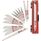 ▶ MILWAUKEE  Recip Juego de hojas de sierra, TPI 14, 24, 5, 18, 5, color blanco
