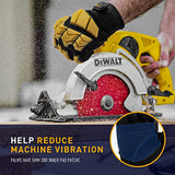 Guantes de trabajo antivibración, guantes de trabajo resistentes, guantes de rigger con acolchado SBR, guantes de impacto protectores de impacto mecánicos, guantes de trabajo de seguridad para hombres (XL, amarillo)