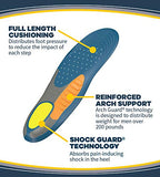 ▶ DR. SCHOLL'S Pain Relief Orthotics for Heavy Duty Support for Men, 1 Pair, Size 8-14