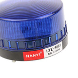 kowaku Lámpara Estroboscópica Intermitente LED de Emergencia Azul Faro Duradero AC220V