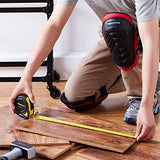 ▶AmazonCommercial Rodilleras TPR que no se casan, 9.5 pulgadas, color negro, 1 par