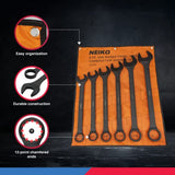 ▶ NEIKO Jumbo Combination Wrench Set, 10 Piece | Black Oxide Finish | SAE (1-5/16" - 2")