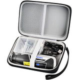 ▶ DREMEL - Funda compatible con Lite 7760 N/10 4 V, kit de herramientas giratorias multiusos, organizador de bolsa de almacenamiento duro para cable de carga USB y juego de accesorios (solo caja)