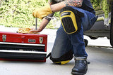 ▶ Thunderbolt - Rodilleras para trabajo para construcción, pisos, jardinería, limpieza con doble cojín de gel y correas ajustables fuertes