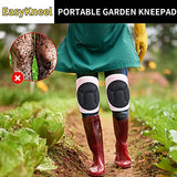 Rodilleras suaves para mujeres, rosadas, con relleno de espuma EVA gruesa, rodilleras protectoras para mujeres, adecuadas para mujeres, limpieza de la casa, jardinería, trabajo, danza, yoga (M)