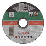 ▶ BOSCH Disco de corte recto, INOX, 125 mm  Home and Garden
