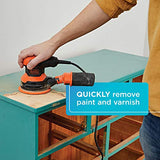 Lijadora de órbita aleatoria, 5 pulgadas, 2.4 amperios (BDERO200AEV)beyond by BLACK+DECKER
