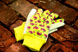 ▶ Guantes Jardinería para mujer (3 pares), color verde, rosa y azul