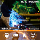 ▶ Careta electrónica HK-108 de Nylon con 4 sensores Independientes, Colores Reales. La más Ligera del Mercado.