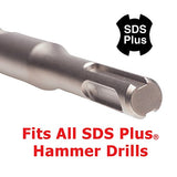 ▶ Broca Cincel plano Ivy Classic 47308 SDS Plus 1 - 1/2 X 10-pulgadas (Pala, cromo molibdeno Acero, 1/tarjeta