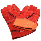 ▶ Guantes De Soldador, Guantes De Cuero For Soldadores Mecánicos, Protección Laboral, Soldadura A Alta Temperatura, Guantes De Aislamiento Extendido
