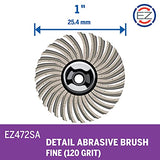 ▶ DREMEL- Cepillo Abrasivo Grano 120 Mediano Ez Lock para Detalles
