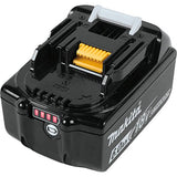 Makita BL1860B-2 Batería LXT de iones de litio de 18 V, 6.0 Ah, 2 unidades, color negro