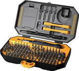 ▶ Juego de Destornilladores 145 en 1- Destornilladores de Precisión Extraíble Profesional Magnética Kit de Herramientas de Reparación para Teléfono/NS SWITCH/PS4/Consola de juegos/Electrónica etc.