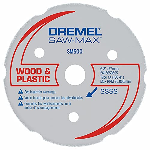 ▶ DREMEL - Disco de Carburo de Tungsteno 3 Pulgadas Saw-Max de Multipropósito