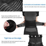 Soporte Lumbar, Cintura Transpirable/banda Lumbar Para, Banda Elástica Ajustable en la Espalda, Banda Lumbar Postural, Cinturón Lumbar Terapéutico, Cinturón Lumbar Terapéutico, Restricción de(L)