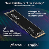 Crucial P3 Plus 500GB PCIe Gen4 3D NAND NVMe M.2 SSD, hasta 5000MB/s - CT500P3PSSD8