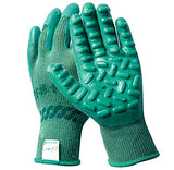 ▶ Guantes antivibración Guante de látex de goma que absorbe las vibraciones, antiimpacto, antivibración,