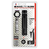 ▶ MAGLITE Linterna LED (3 celdas, AAA), color negro