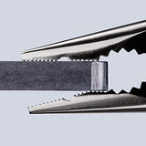 ▶ KNIPEX Tools 822145 - Alicates combinados de punta de aguja, multicomponente