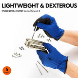 ▶ Guantes de jardinería  Trabajo de Cuero Artificial, Jardinería, Multifunción (5 Colores, Talla 7/S, AL8736)