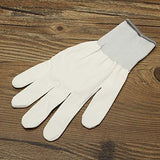 balikha 12 Unidades Guantes Antiestáticos de Algodón Aplicación para Automóviles