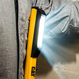 ▶ CATERPILLAR  Cat Linterna LED con base magnética de 175 lúmenes con chip incorporado CT1000 (negro/amarillo)