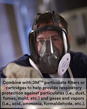 3M Full Facepiece Reusable Respirator 6800/54146, Respiratory Protection, Medium (Pack of 1)
