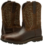 ▶ Botas de Trabajo  para hombre, Marrón, 10