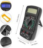 ▶  Multimetro Digital Profesional Xl830l Digital Profesional, Voltimetro Amperimetro, Medidor de Corriente Voltaje DC, Resistencia, Continuidad, Diodos