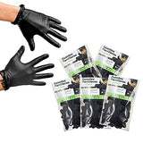 ▶  Guantes de Nitrilo Parrilleros - 15 Pares de Guantes para el Asador de Alto Rendimiento - Ideal para Cocinar y Usar en la Parrilla - Pack de 5 Paquetes de 3 Pares de Guantes c/u