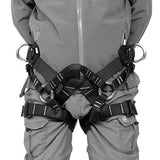 QIAOXIAOFEI-b Protección contra caídas Cinturón de Seguridad Arnés de Cintura Cintura Protección de Cadera Cinturón de Seguridad Equipo Arnés de Rappel para montañismo