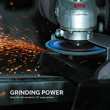 ▶ NEIKO  Disco de láminas de circonio | Grano 120 | Paquete de 10 | 114 mm x 22 mm | Bisel tipo n.° 29 | 13 300 RPM | Calidad superior e industrial | Rectificado de bordes de alto rendimiento