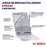 ▶ BOSCH Juego de Brocas  CYL-1 | 8pz