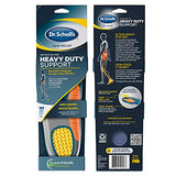 ▶ DR. SCHOLL'S Pain Relief Orthotics for Heavy Duty Support for Men, 1 Pair, Size 8-14