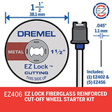 ▶ DREMEL - Kit de Discos de Corte Ez Lock, 6 Piezas