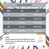 ▶ Guantes de agarre  de trabajo utilitario para hombres y mujeres, guantes de trabajo de cuero sintético con agarre de silicona, transpirables, guantes mecánicos con pantalla táctil (grande, gris)