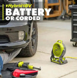 ▶ RYOBI Ventilador híbrido de 7.5 pulgadas