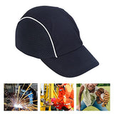 Haowecib Bump de Seguridad, Gorra de béisbol Ligera y cómoda para ingeniería de tuberías para Soldadura eléctrica